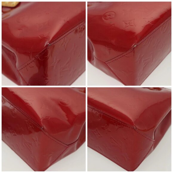 LOUIS VUITTON Monogram Vernis Reade PM Hand Bag Pomme D'amour - Picture 15 of 15
